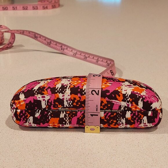 Vera Bradley "Houndstooth Tweed" Clamshell Glasses Case - Picture 9 of 13